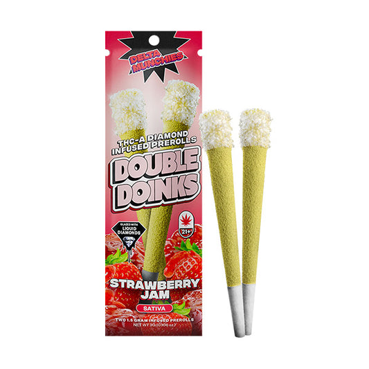 Double Doink THCA Diamond Preroll 2pk image 0