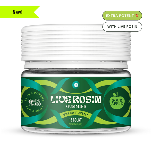 THC Live Rosin Gummies image 0