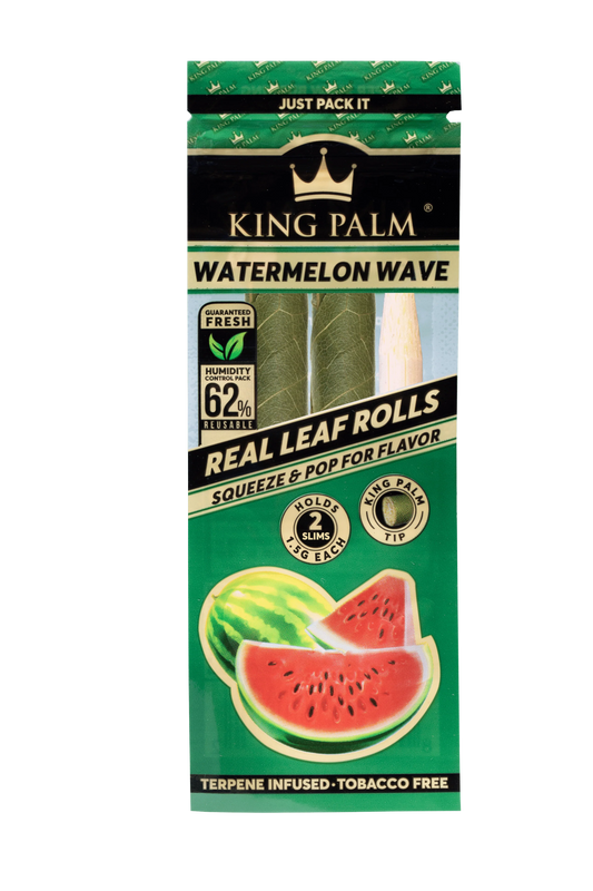 King Palm Real Leaf 2PK Cones